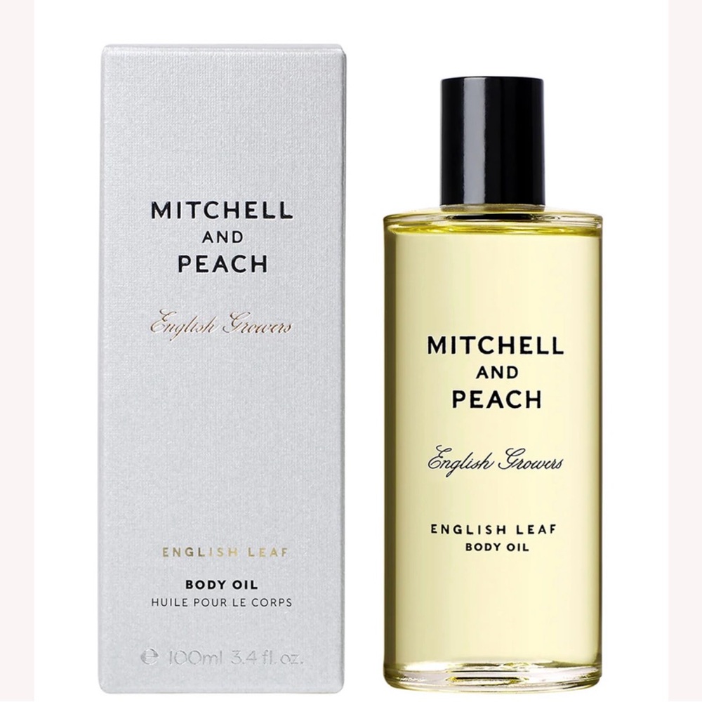 Mitchell and Peach English Leaf Body Oil 100ml